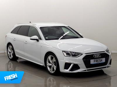 Used 2021 Audi A4 Avant TFSI S Line White at Fresh Motors Ltd