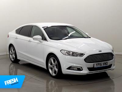 Used 2016 Ford Mondeo TDCi Titanium White at Fresh Motors Ltd