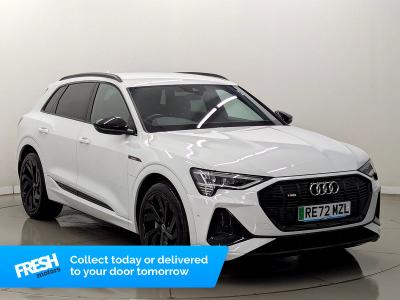 Used 2022 Audi e-tron Black Edition White at Fresh Motors Ltd