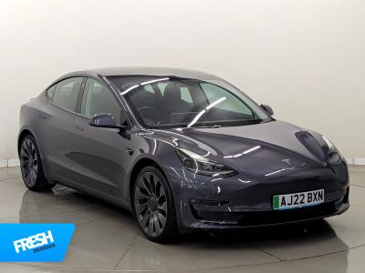 Used 2022 Tesla Model 3 Performance Grey at Fresh Motors Ltd