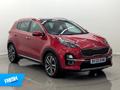 Used 2020 Kia Sportage T-GDi 4 Red at Fresh Motors Ltd