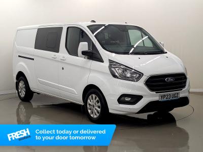 Used 2023 Ford Transit Custom 320 EcoBlue Limited Frozen White (Solid Colour) at Fresh Motors Ltd