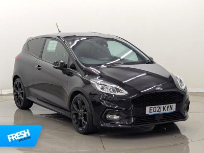 Used 2021 Ford Fiesta Van T EcoBoost Sport Agate Black (Metallic Paint) at Fresh Motors Ltd