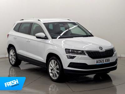 Used 2019 Skoda Karoq TSI ACT SE L White at Fresh Motors Ltd
