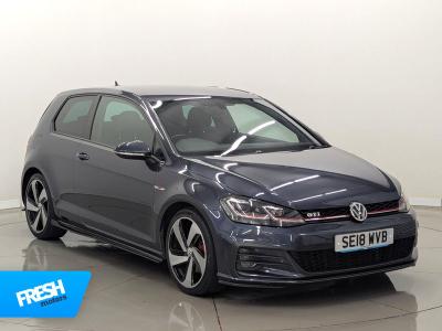 Used 2018 Volkswagen Golf TSI GTI Blue at Fresh Motors Ltd