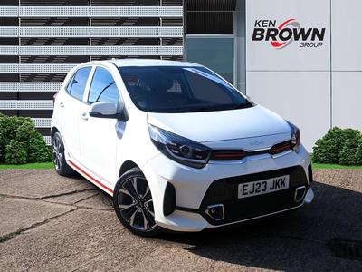 Used 2023 Kia Picanto 1.0 DPi ISG GT-LINE Clear White at Kia Motors UK