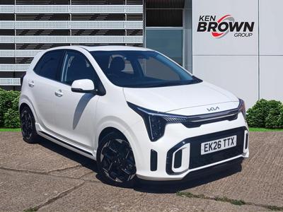 Used 2026 Kia Picanto 1.0 GDi AMT GT-LINE S Clear White at Kia Motors UK
