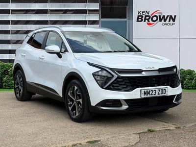 Used 2023 Kia Sportage 1.6 T-GDi ISG 3 Fusion White at Kia Motors UK