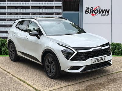 Used 2025 Kia Sportage 1.6 T-GDi HEV GT-LINE S Fusion White at Kia Motors UK
