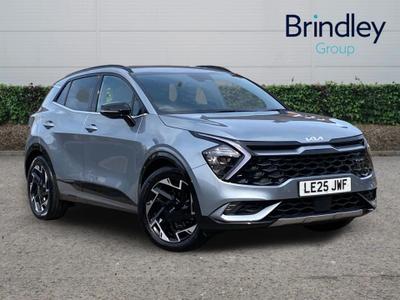 Used 2025 Kia Sportage 1.6 T-GDi 48V GT-LINE Lunar Silver at Kia Motors UK