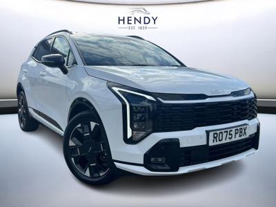 Used 2025 Kia Sportage 1.6 T-GDi HEV GT-LINE Fusion White at Kia Motors UK
