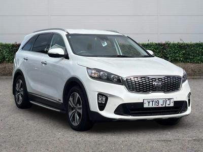 Used 2019 Kia Sorento 2.2 CRDi GT-LINE White Pearl at Kia Motors UK