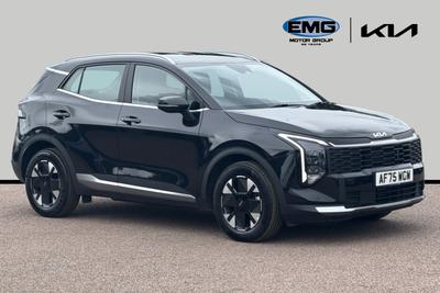 Used 2025 Kia Sportage 1.6 T-GDi HEV PURE Phantom Black at Kia Motors UK