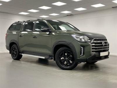Used 2025 KGM MUSSO 2.2 Double Cab Pick Up Saracen Auto GREEN at Kia Motors UK