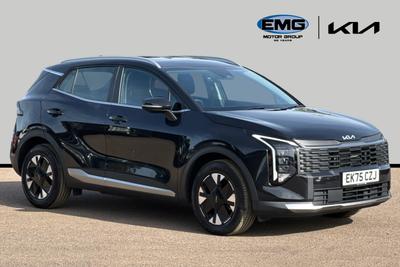 Used 2025 Kia Sportage 1.6 T-GDi HEV PURE Phantom Black at Kia Motors UK