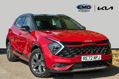 Used 2022 Kia Sportage 1.6 T-GDi ISG HEV GT-LINE S Infra Red With Black Roof at Kia Motors UK