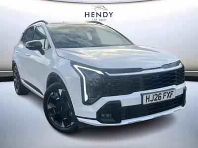 Used 2026 Kia Sportage 1.6 T-GDi HEV GT-LINE S Fusion White at Kia Motors UK