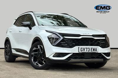 Used 2023 Kia Sportage 1.6 T-GDi ISG GT-LINE Fusion White at Kia Motors UK
