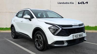 Used 2023 Kia Sportage 1.6 T-GDi ISG 2 Fusion White at Kia Motors UK