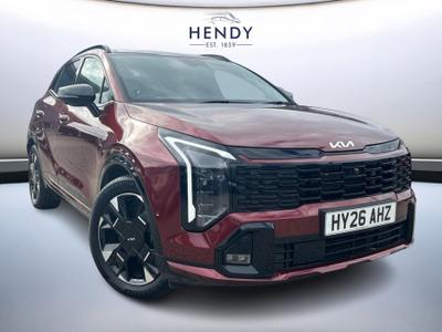 Used 2026 Kia Sportage 1.6 T-GDi HEV GT-LINE S Magma Red at Kia Motors UK