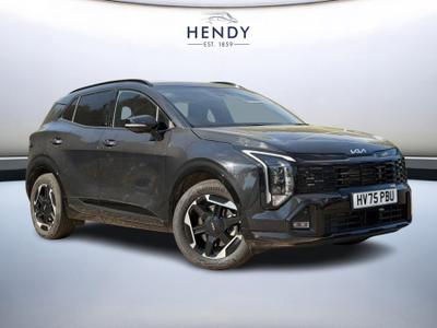 Used 2025 Kia Sportage 1.6 T-GDi DCT GT-LINE Phantom Black at Kia Motors UK