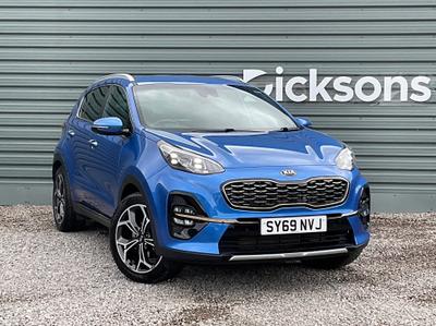 Used 2019 Kia Sportage 1.6 CRDi GT-LINE Blue Flame at Kia Motors UK