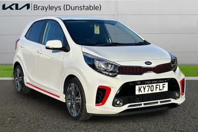 Used 2020 Kia Picanto 1.0 T-GDi GT-LINE Clear White at Kia Motors UK
