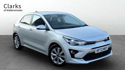 Used 2022 Kia Rio 	1.0 T-GDi 48V 3 Satin Silver at Kia Motors UK
