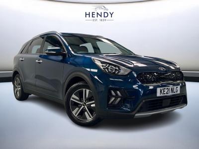 Used 2021 Kia Niro 1.6 GDi 2 Ocean Blue at Kia Motors UK