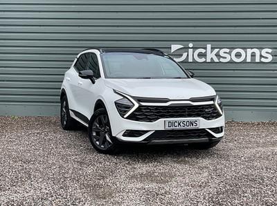 Used 2023 Kia Sportage 1.6  T-GDi ISG HEV GT-LINE S Fusion White at Kia Motors UK