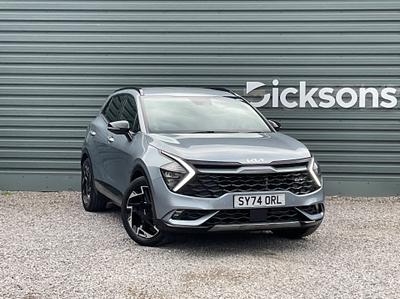 Used 2024 Kia Sportage 1.6 T-GDi 48V GT-LINE Lunar Silver at Kia Motors UK