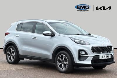 Used 2021 Kia Sportage 1.6 GDi ISG 2 Silver Frost at Kia Motors UK
