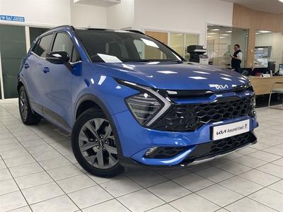 Used 2022 Kia Sportage 1.6 T-GDi ISG HEV GT-LINE S Blue Flame at Kia Motors UK