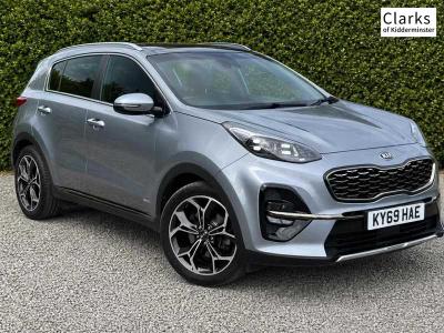 Used 2019 Kia Sportage 1.6 T-GDi GT-LINE S Lunar Silver at Kia Motors UK