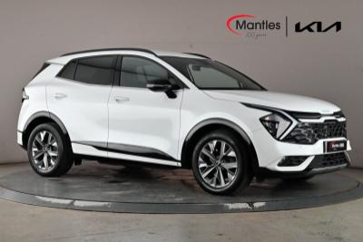 Used 2022 Kia Sportage 1.6 T-GDi ISG HEV GT-LINE Fusion White at Kia Motors UK