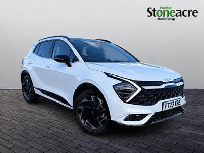 Used 2023 Kia Sportage 1.6 T-GDi ISG 48V GT-LINE S Fusion White at Kia Motors UK