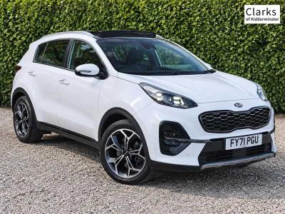 Used 2022 Kia Sportage 1.6 CRDi ISG 48V GT-LINE S Fusion White at Kia Motors UK