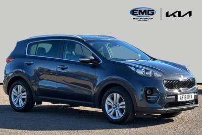Used 2018 Kia Sportage 1.7 CRDi 2 Dark Gun Metal at Kia Motors UK