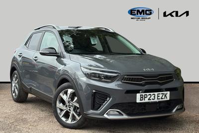 Used 2023 Kia Stonic 1.0 T-GDi ISG 48V GT-LINE S Storm Grey with Black Roof at Kia Motors UK