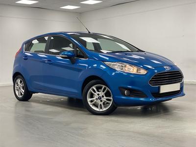 Used 2014 Ford FIESTA 1.25 82 Zetec 5dr BLUE at Kia Motors UK