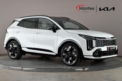 Used 2025 Kia Sportage 1.6 T-GDi HEV GT-LINE S Fusion White at Kia Motors UK