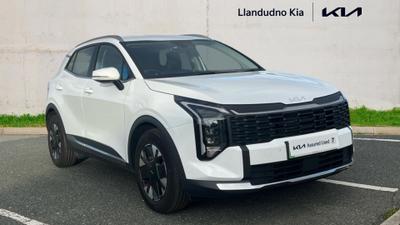 Used 2025 Kia Sportage 1.6 T-GDi MT PURE Fusion White at Kia Motors UK