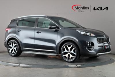 Used 2018 Kia Sportage 2.0 CRDi GT-LINE Dark Gun Metal at Kia Motors UK