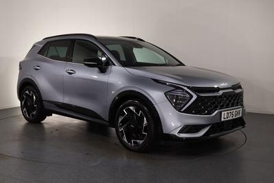 Used 2025 Kia Sportage 1.6 T-GDi 48V GT-LINE S Lunar Silver at Kia Motors UK