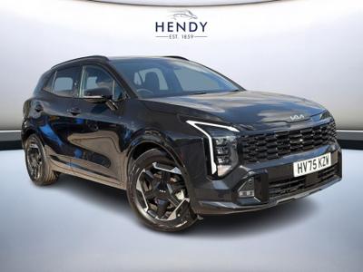 Used 2025 Kia Sportage 1.6 T-GDi DCT GT-LINE Phantom Black at Kia Motors UK