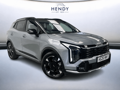 Used 2026 Kia Sportage 1.6 T-GDi HEV GT-LINE S Lunar Silver With Black Roof at Kia Motors UK