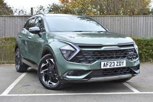 Kia Sportage 1.6 T-GDi ISG PHEV GT-LINE in Experience Green £35,149