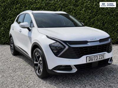 Used 2023 Kia Sportage 1.6 T-GDi ISG 3 Fusion White at Kia Motors UK