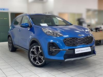 Used 2021 Kia Sportage 1.6 T-GDi ISG GT-LINE Blue Flame at Kia Motors UK