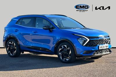 Used 2024 Kia Sportage 1.6 T-GDi ISG 48V GT-LINE Blue Flame at Kia Motors UK